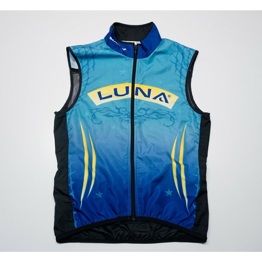 Sugoi Cycling Jersey Luna Bars Size Small Full Zip
